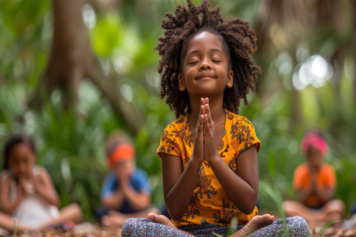 Child in a quiet moment of trust